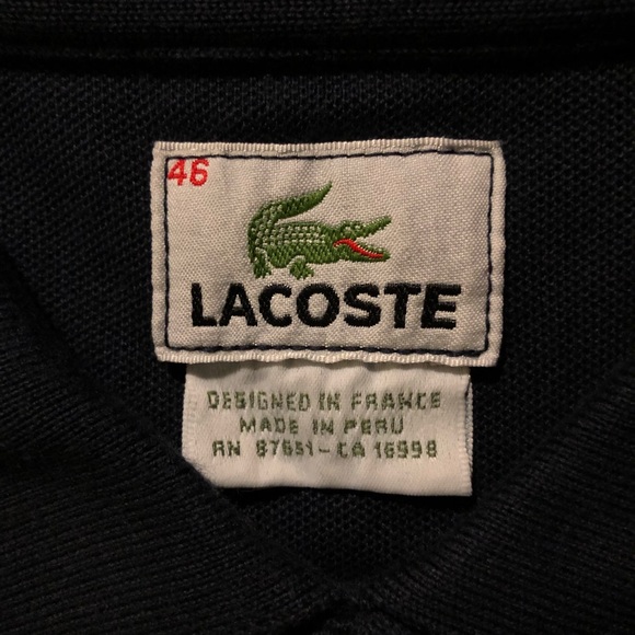 LACOSTE- 4 SNAP, SLIM FIT POLO - Picture 6 of 8